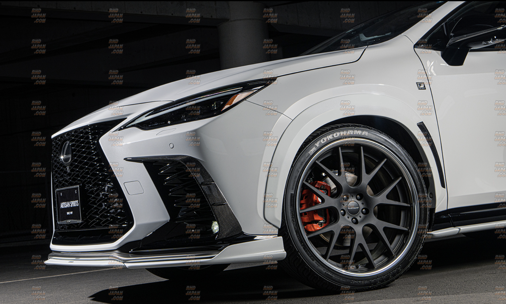 Artisan Spirits Sports Line Black Label Over Fender Kit 6P Carbon - Lexus NX